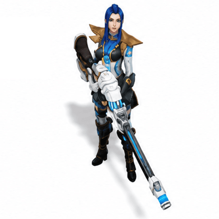 Pulsefire Кейтлин в ЛоЛ