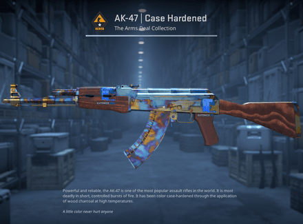 Combo AK-47 Case Hardened and Titan (Holo) | Katowice 2014