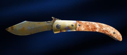 Navaja Knife | Case Hardened Gold Gem