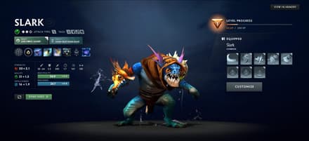 Slark carry in Dota 2