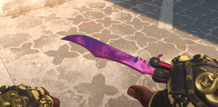 Butterfly Knife | Doppler Phase 2. Factory New. Pattern 687