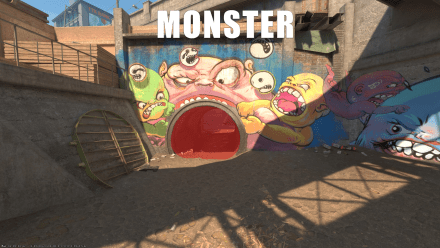 Monster spot on the Overpass