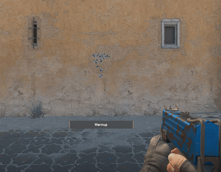 MAC-10 spray pattern and recoil compensation