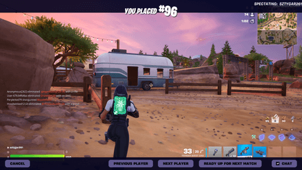 Что такое режим наблюдателя в Fortnite