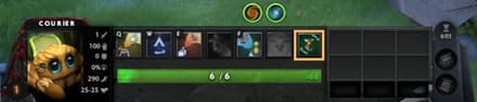 Auto Deliver the Courier in Dota 2