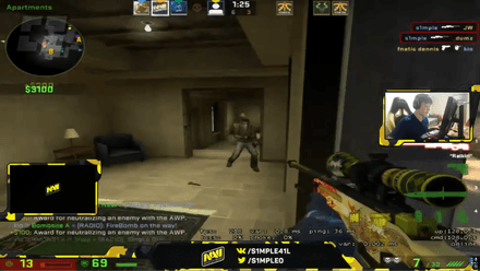 s1mple и device, регулярно играли с Dragon Lore