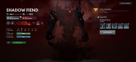 The Story of Shadow Fiend in Dota 2