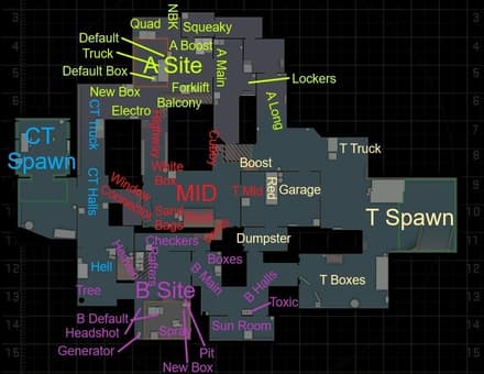 Full Cache CS2 Callouts Map (Visual Guide)