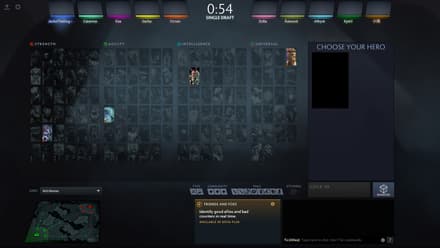 Single Draft Matchmaking Mode in Dota 2