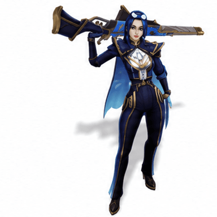 Prestige Arcane Commander Кейтлин в ЛоЛ
