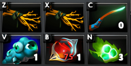 Закупка артефактов на Течиса в Дота 2 - стартовый закуп