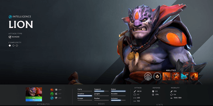 Lion in Dota 2