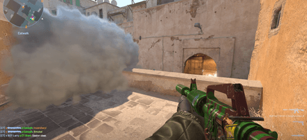 Catwalk on Dust 2 is a key position to grab and control half of the map