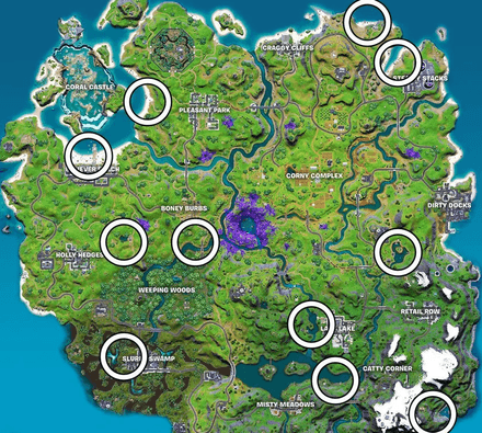 Где и как ловить рыбу в Fortnite