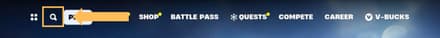 Click the magnifying glass icon in the Main Menu