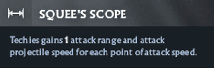 Аспект Squee’s Scope Techies