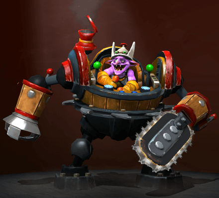 Timbersaw в игре с Ringmaster в Дота 2