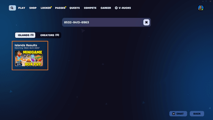 Once the map appears, click its icon to open the page