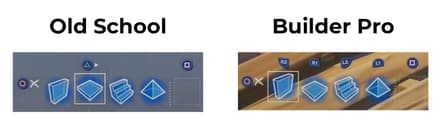 Старая раскладка Old School против Builder Pro