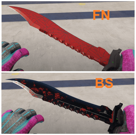 Bowie Knife | Crimson Web FN and BS