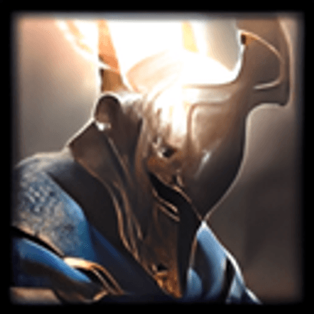 Pantheon в игре с Yasuo в LoL