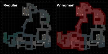 Разница карт в соревновательном режиме и Напарниках