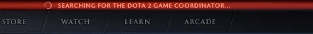 “Searching for Dota 2 Game Coordinator” error