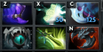 Закупка артефактов на Джаггернаута в Дота 2 - лейт-гейм-опции