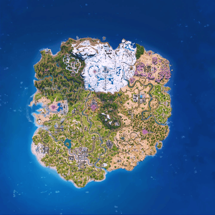 Fortnite Chapter 7 Season 2 Map Spots