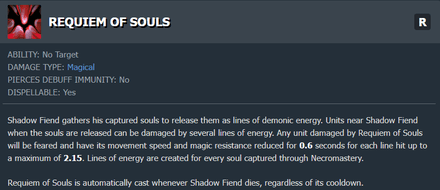 Requiem of Souls Shadow Fiend в Dота 2