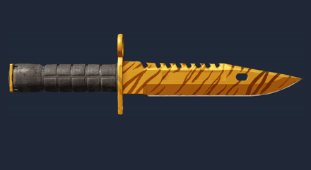 M9 Bayonet Tiger Tooth FN