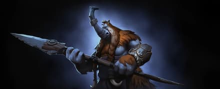 Magnus в игре с Juggernaut в Дота 2