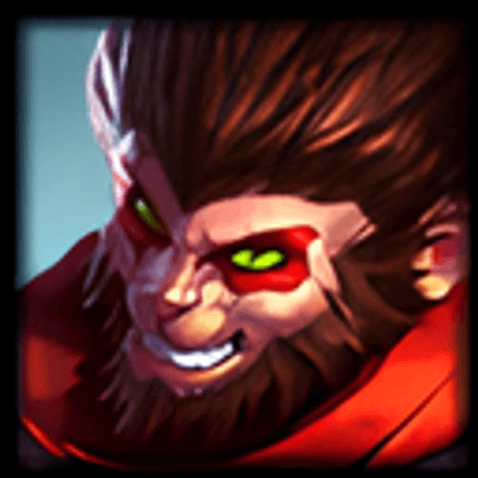 Wukong в игре с Yasuo в LoL