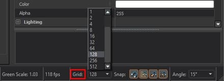 Настройка размеров и пропорций Сетки (Grid) для создания карты в CS2