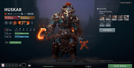 Huskar in Dota 2