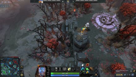 Ward Spot near the Bottom Shrine of Wisdom
