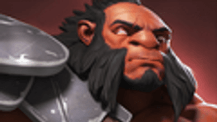 Axe in game with Clockwerk Dota 2