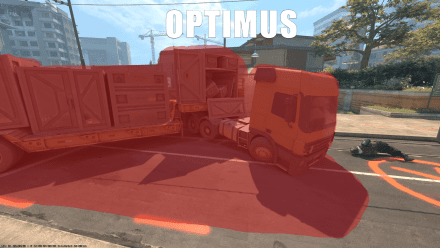 Optimus spot on the Overpass