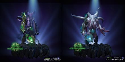 Аркана Claszian Apostasy – Faceless Void Dota 2