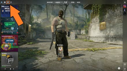 Enter the game and click the Settings (Gear icon) in the top left of the Main Menu