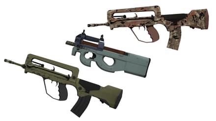 Скины Storm, CaliCamo и Colony