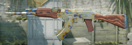 AK-47 Gold Gem Pattern #473