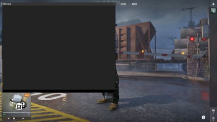 You can activate the console by pressing [~]