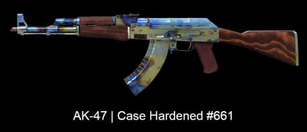 AK-47 | Поверхностная закалка (#661) продан за миллион долларов в 2024 году