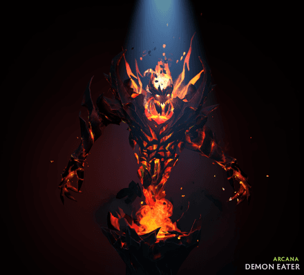 Аркана Demon Eater – Shadow Fiend Dota 2