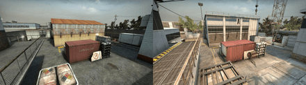 Cache Map Changes in CS2 from CS:GO on A Site