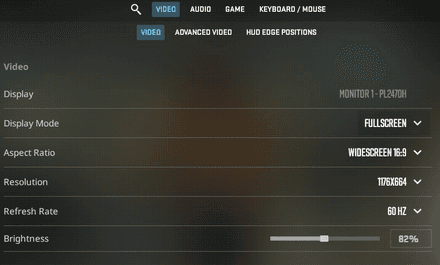 Video Settings for a Low-End PC