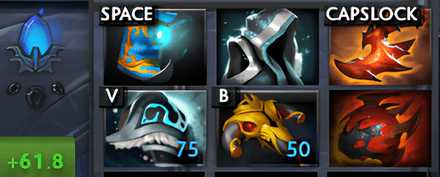 Закупка артефактов на Пуджа в Дота 2 - лейт-гейм