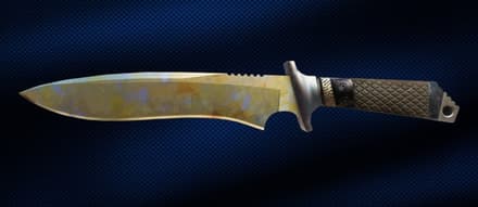 Classic Knife | Case Hardened Gold Gem
