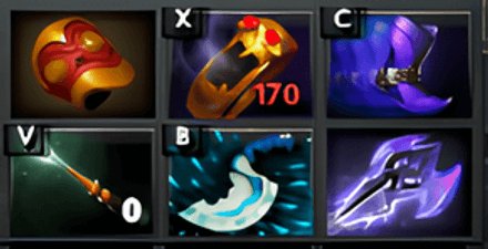 Закупка артефактов на Tidehunter в Дота 2 в мид-гейме